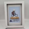 Cyclist Pebble Picture