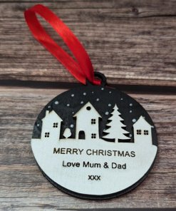 personalised Christmas decoration