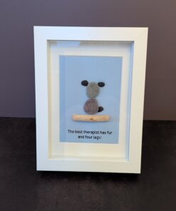 Cornish Dog Pebble Picture