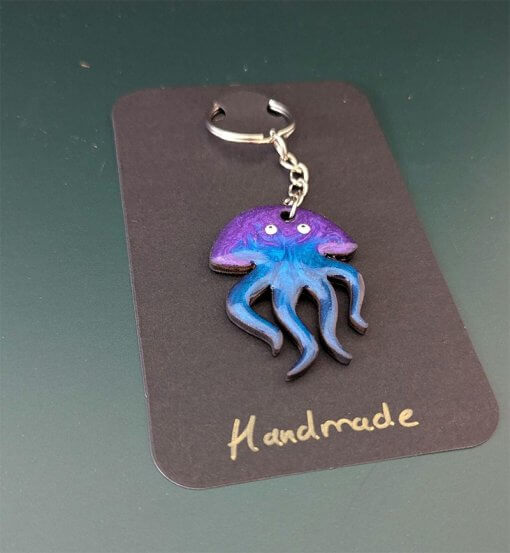 Resin Keyring
