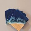 Resin Wave Coasters
