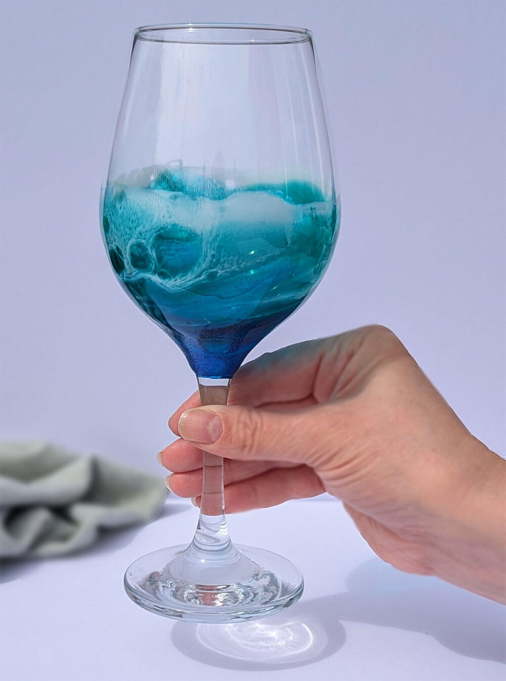 Size Resin Wine Glass Gift