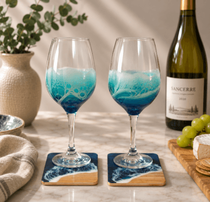 Ocean Wine Glass Gift set
