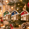 Christmas Beach Hut Decoration